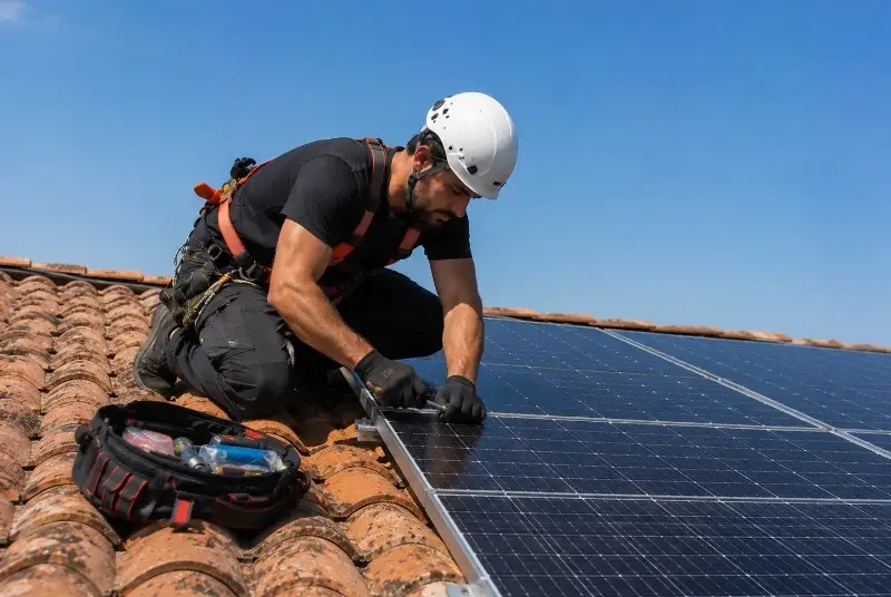 Maintenance et monitoring de panneaux solaires à Parentis-en-Born